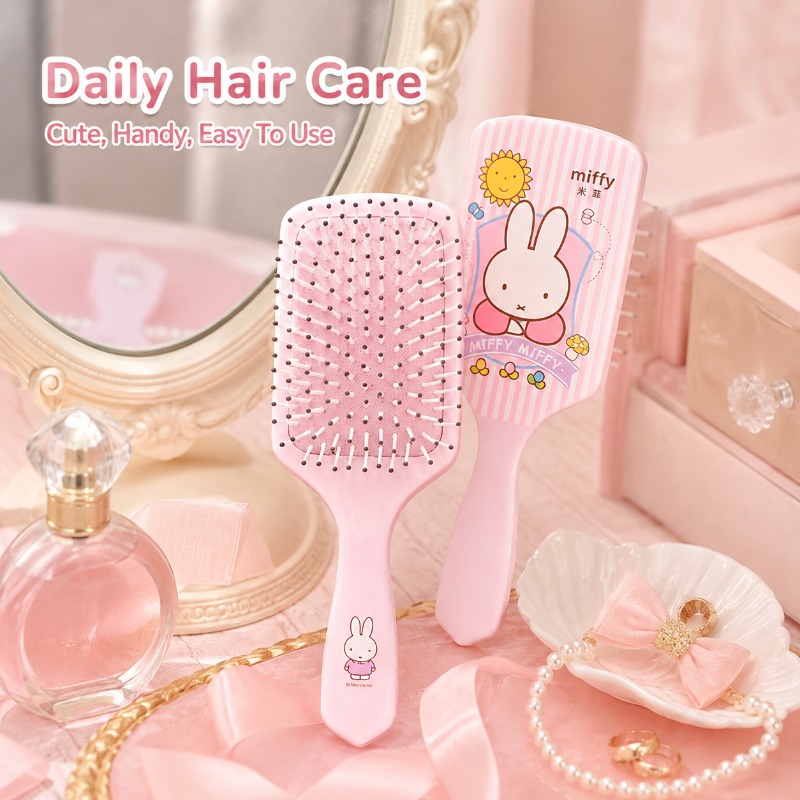 Hair Care Good Hair - Kawaii Miffy Cartoon-Kaninchen Luftkissen-Haarbürste, sanft zur
