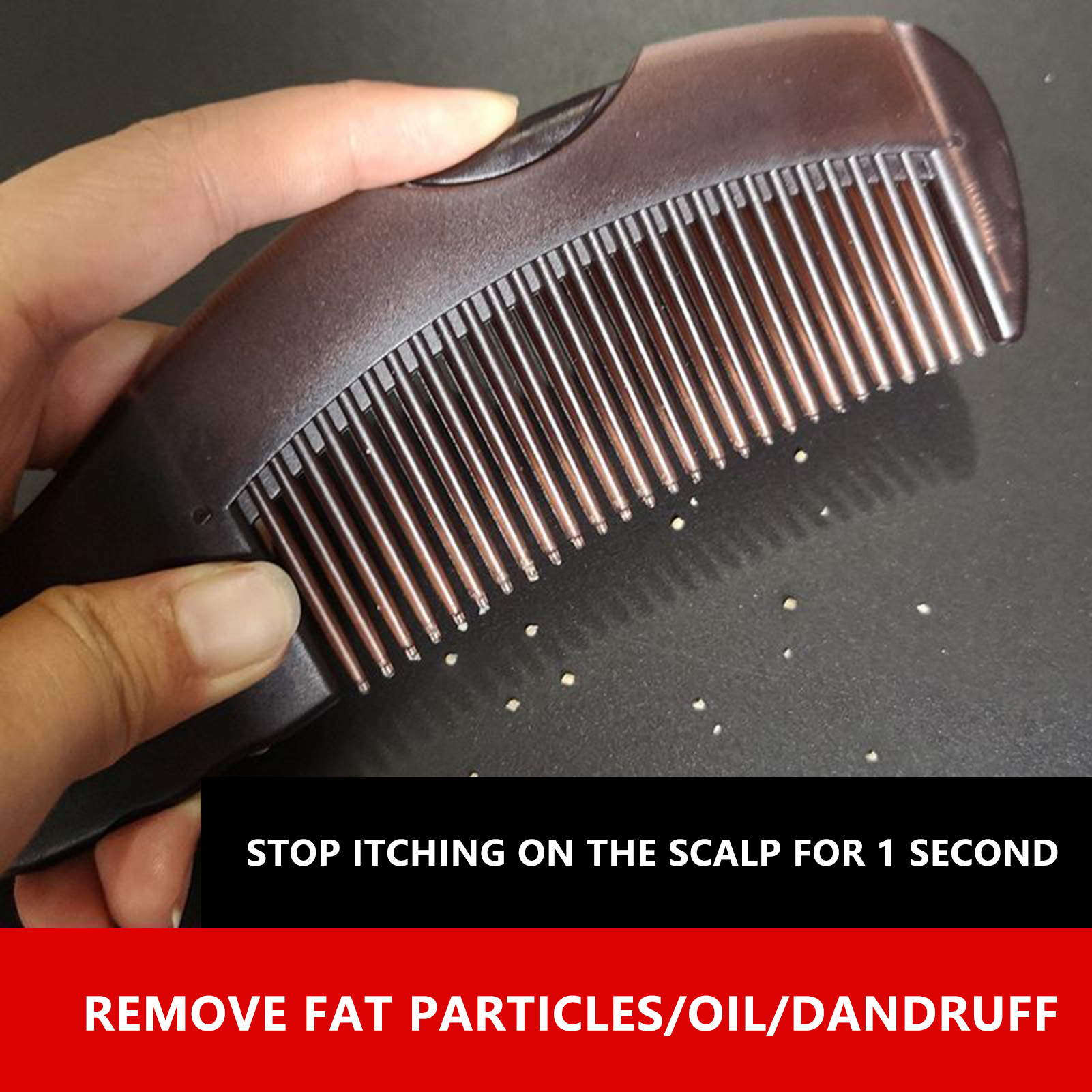 Hair Care Is Self Care - Schuppen Entfernung Kopfhaut Haar Kämme Haar