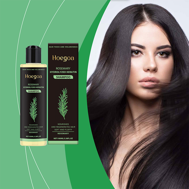 Hair Care Herbal Products - HOEGOA Rosmarin Verdickungsshampoo Kräuteressenz Nährendes &