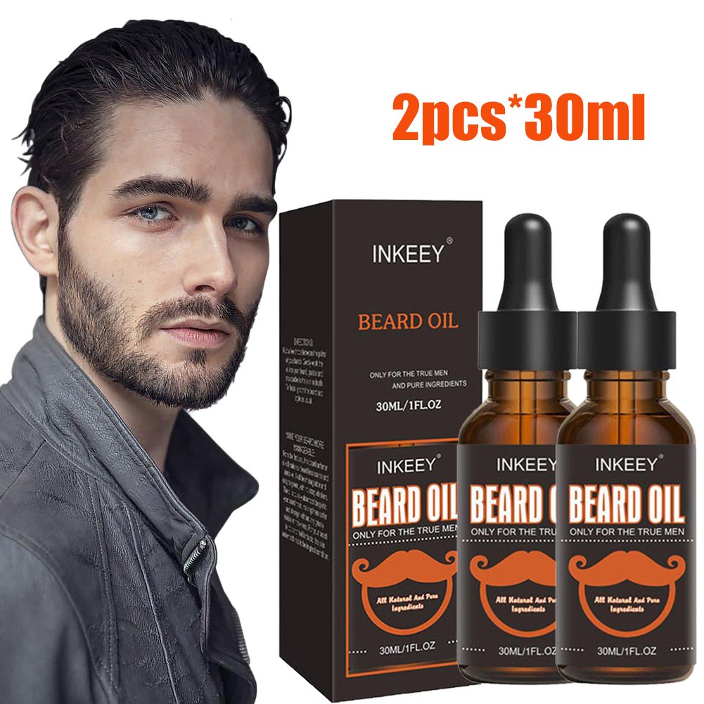 Hair Care Natur - 2 Stück Bart pflege öl für