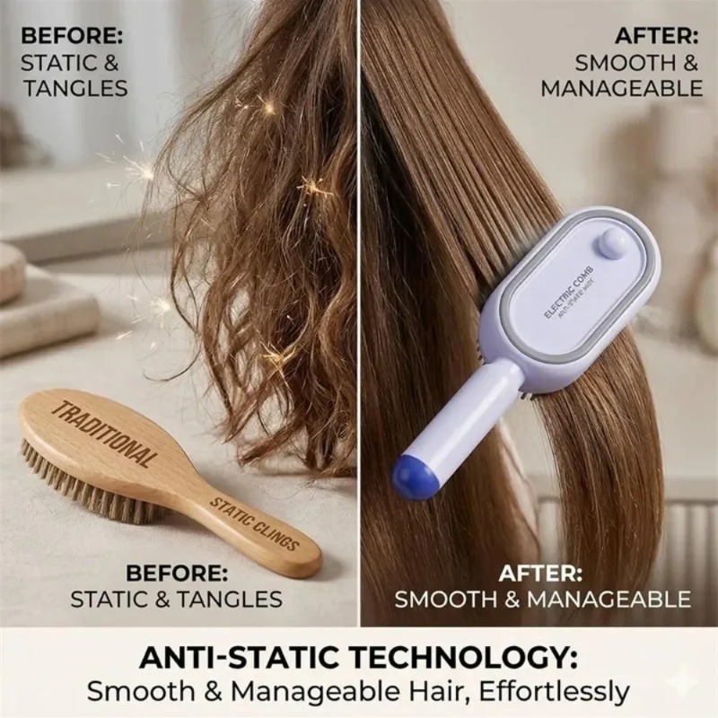 Multifunktionaler Massagekamm, – Hair Care Is Self Care Bewertung und Preis