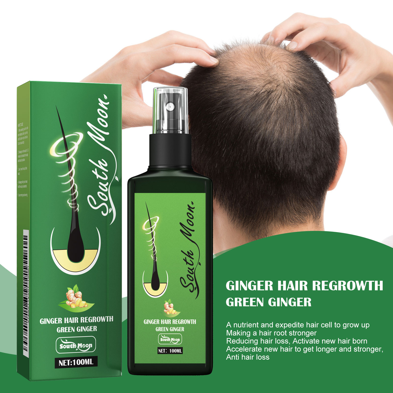 Ingwer-Haarpflegespray fördert – Hair Care Herbal Products Bewertung und Preis