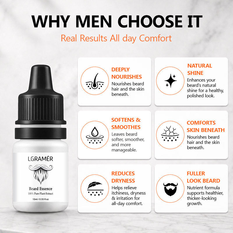 Bartwuchsserum für Männer, näh – Hair Care Natur Bewertung und Preis