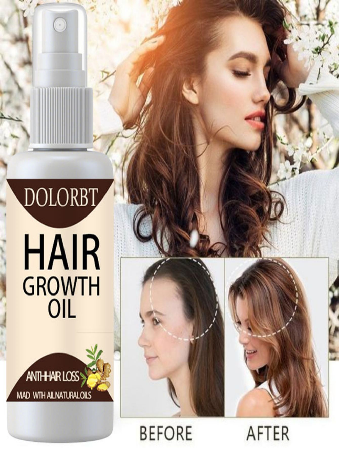 Haar Wachstum Essenz Öl Spray  – Hair Care Herbal Products Bewertung und Preis