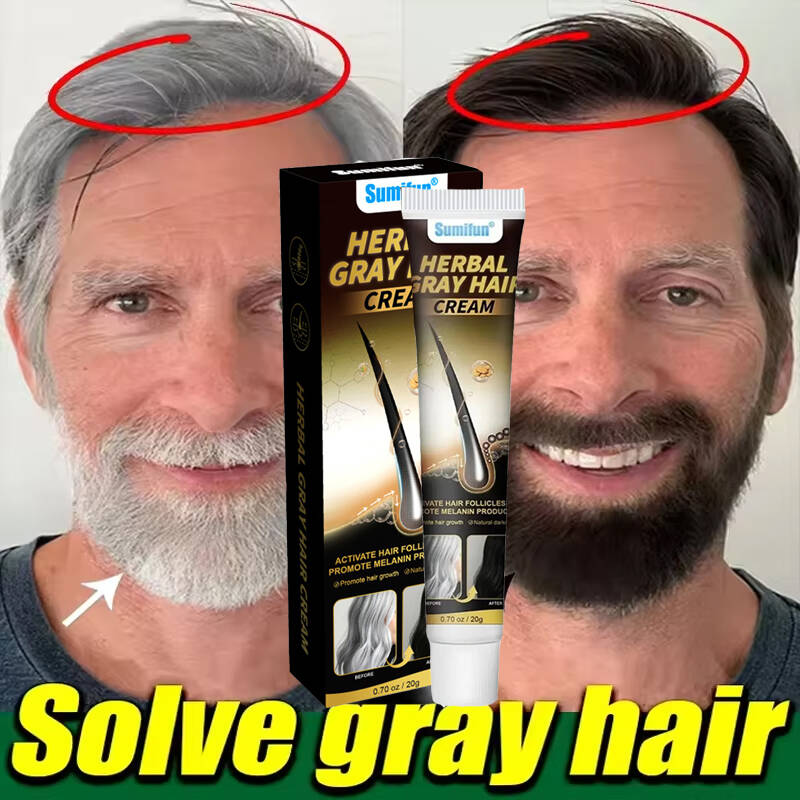 Kräuter-Anti-Grau-Haarbehandlu – Hair Care Herbal Products Bewertung und Preis
