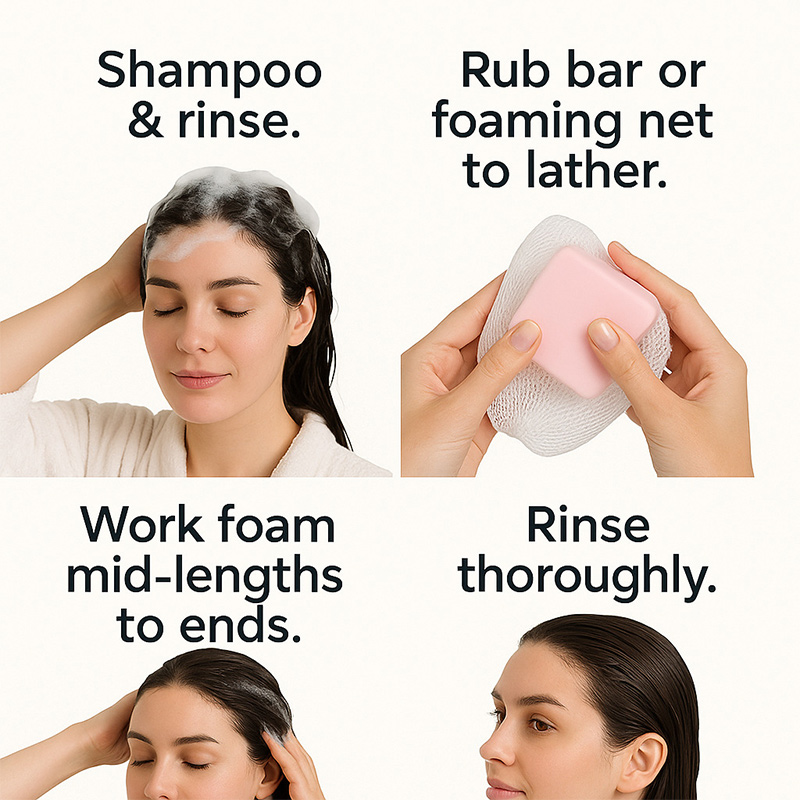 Rizinusöl-Conditioner-Seifenst – Hair Care Frizzy Hair Bewertung und Preis